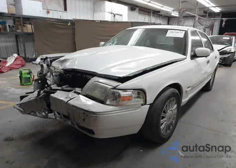 2010 Mercury Grand Marquis Ls (Fleet Only) из США, поврежденный, VIN 2MEBM7FV1AX603209